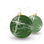 Weihnachtskarten-Dekore