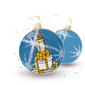 Weihnachtskarten-Dekore