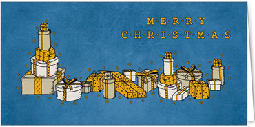 2025 für Firmen | Kategorie - Blaue Struktur Optik - | Motiv: Geschenkfantasien - Artikel Nummer 1115-810