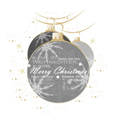 Weihnachtskarten-Dekore