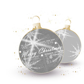 Weihnachtskarten-Dekore