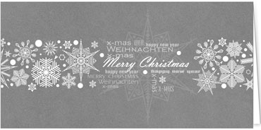 2025 für Firmen | Kategorie - Silber Struktur Optik - | Motiv: Eiskristalle - Artikel Nummer 1116-807