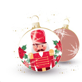 Weihnachtskarten-Dekore