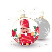 Weihnachtskarten-Dekore