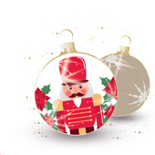 Weihnachtskarten-Dekore