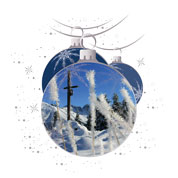 Weihnachtskarten-Dekore