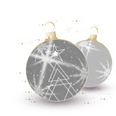 Weihnachtskarten-Dekore