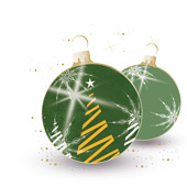 Weihnachtskarten-Dekore