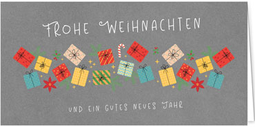 2025 für Firmen | Kategorie - Silber Struktur Optik - | Motiv: Paketborte - Artikel Nummer 1121-807