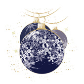 Weihnachtskarten-Dekore