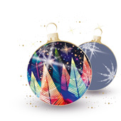 Weihnachtskarten-Dekore