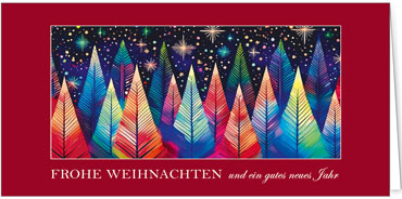 2025 für Firmen | Kategorie Rote Impressionen | Motiv: Traumwald - Artikel Nummer 1123-805