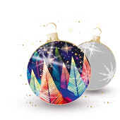 Weihnachtskarten-Dekore