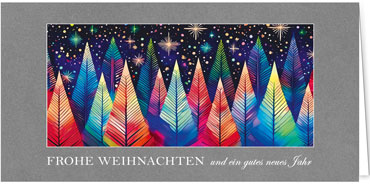 2025 für Firmen | Kategorie - Silber Struktur Optik - | Motiv: Traumwald - Artikel Nummer 1123-807