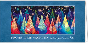 2025 für Firmen | Kategorie - Blaue Struktur Optik - | Motiv: Traumwald - Artikel Nummer 1123-810