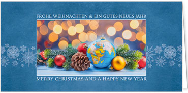 2025 für Firmen | Kategorie - Blaue Struktur Optik - | Motiv: Weltborte - Artikel Nummer 1126-810