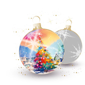 Weihnachtskarten-Dekore