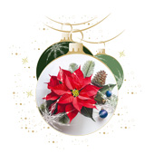 Weihnachtskarten-Dekore