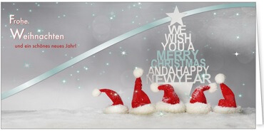 2025 für Firmen | Kategorie Silberne Impressionen | Motiv: Silberne Weihnachten - Artikel Nummer 11306