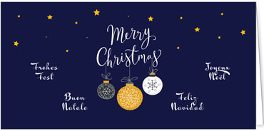 2025 für Firmen | Kategorie Blaue Impressionen | Motiv: Wunschtrio - Artikel Nummer 1131-804