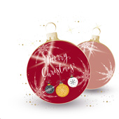 Weihnachtskarten-Dekore