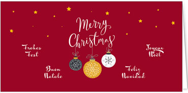 2025 für Firmen | Kategorie Rote Impressionen | Motiv: Wunschtrio - Artikel Nummer 1131-805