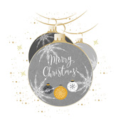 Weihnachtskarten-Dekore