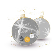 Weihnachtskarten-Dekore