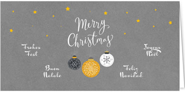 2025 für Firmen | Kategorie - Silber Struktur Optik - | Motiv: Wunschtrio - Artikel Nummer 1131-807