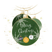 Weihnachtskarten-Dekore