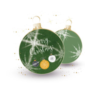 Weihnachtskarten-Dekore