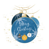 Weihnachtskarten-Dekore