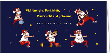 2025 für Firmen | Kategorie Blaue Impressionen | Motiv: Workout - Artikel Nummer 1133-804