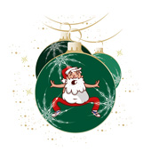 Weihnachtskarten-Dekore