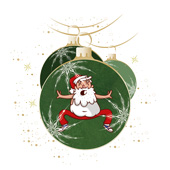 Weihnachtskarten-Dekore