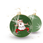 Weihnachtskarten-Dekore