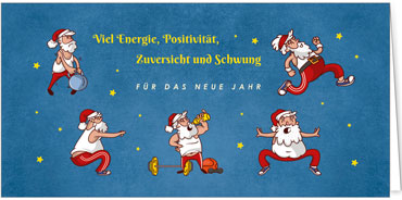 2025 für Firmen | Kategorie - Blaue Struktur Optik - | Motiv: Workout - Artikel Nummer 1133-810