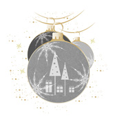 Weihnachtskarten-Dekore