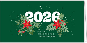 2025 für Firmen | Kategorie Grüne Impressionen | Motiv: Jahresgruß - Artikel Nummer 1137-806