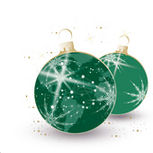 Weihnachtskarten-Dekore