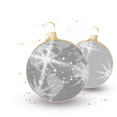 Weihnachtskarten-Dekore