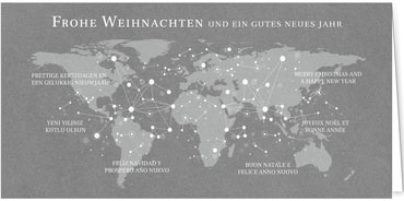 2025 für Firmen | Kategorie - Silber Struktur Optik - | Motiv: Weltwunder - Artikel Nummer 1139-807