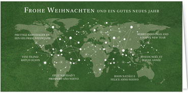 2025 für Firmen | Kategorie - Grüne Struktur Optik - | Motiv: Weltwunder - Artikel Nummer 1139-809