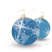 Weihnachtskarten-Dekore