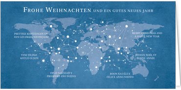 2025 für Firmen | Kategorie - Blaue Struktur Optik - | Motiv: Weltwunder - Artikel Nummer 1139-810