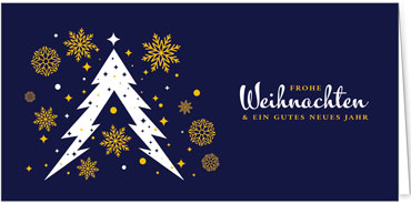 2025 für Firmen | Kategorie Blaue Impressionen | Motiv: Baumduett - Artikel Nummer 1141-804