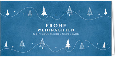 2025 für Firmen | Kategorie - Blaue Struktur Optik - | Motiv: Baumfluss - Artikel Nummer 1142-810