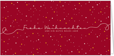 2025 für Firmen | Kategorie Rote Impressionen | Motiv: Flockentanz - Artikel Nummer 1143-805