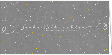 2025 für Firmen | Kategorie - Silber Struktur Optik - | Motiv: Flockentanz - Artikel Nummer 1143-807