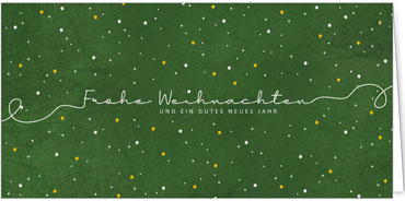 2025 für Firmen | Kategorie - Grüne Struktur Optik - | Motiv: Flockentanz - Artikel Nummer 1143-809